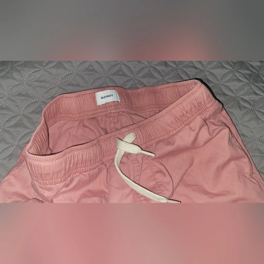 Old Navy Pink Shorts Boys' XL (14-16), Cotton, Drawstring, Pull-on